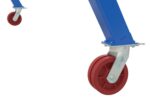 Vestil Ahs-6-15-16-Vg Steel Adjustable Height Gantry Crane With V-Groove Cast Iron Casters 1