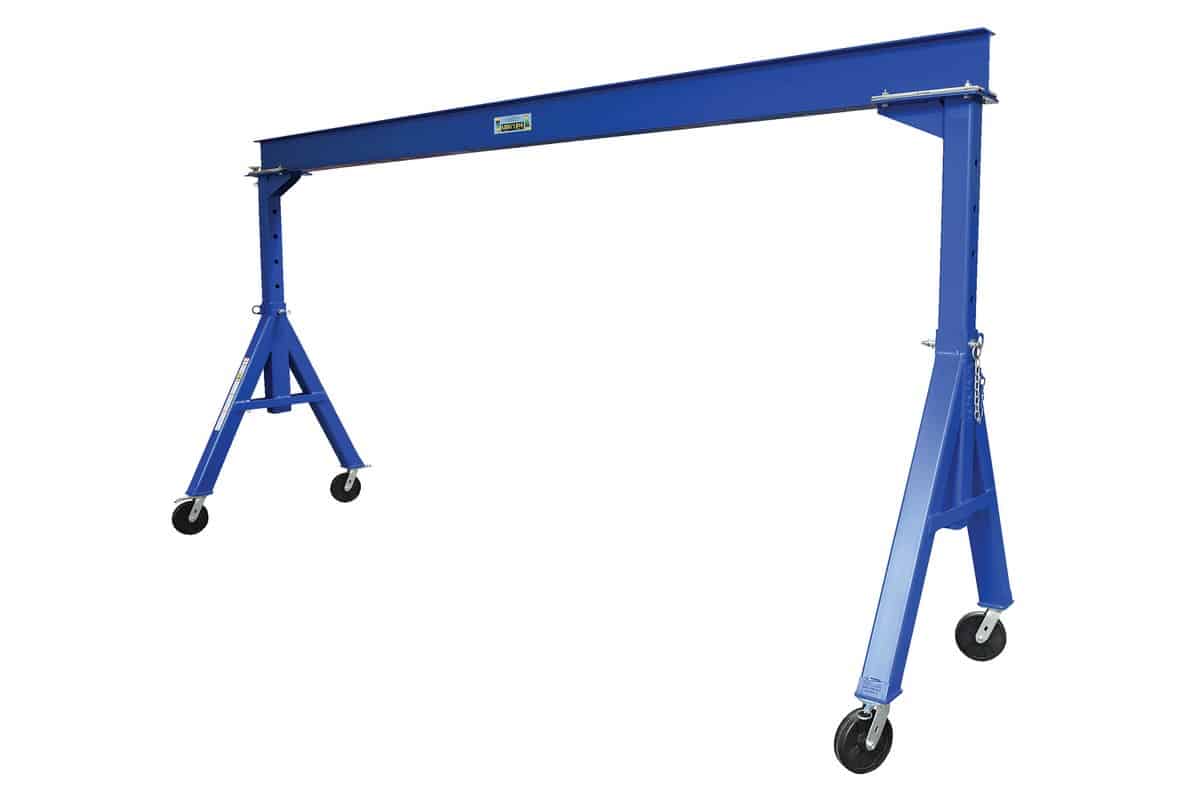 Vestil Ahs-6-20-12 Steel Adjustable Height Gantry Crane
