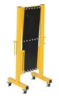 Vestil Alexgate-30-C Aluminum Expand-A-Gate With Casters 1