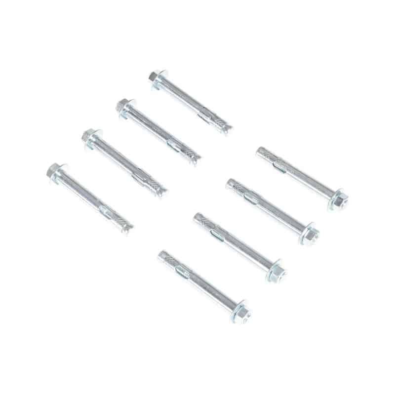 Vestil As-584-8Pk Steel Concrete Sleeve Anchor Bolts