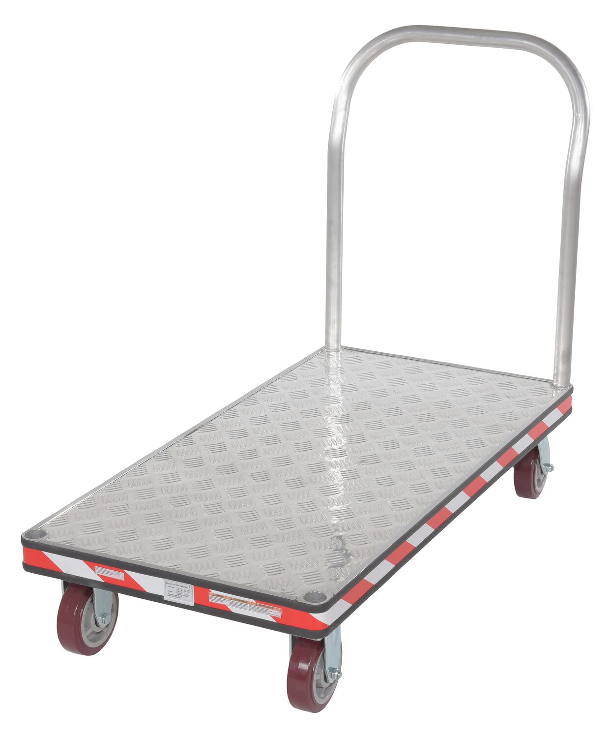 Vestil Atp-C-2448 Heavy Duty Tread Plate Platform Truck 2
