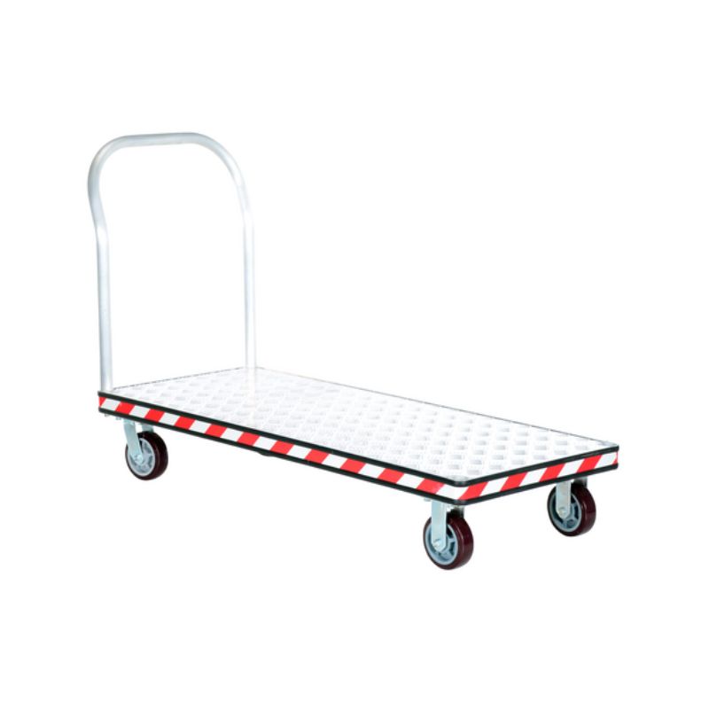Vestil Atp-C-2460 Aluminum Heavy Duty Tread Plate Platform Truck