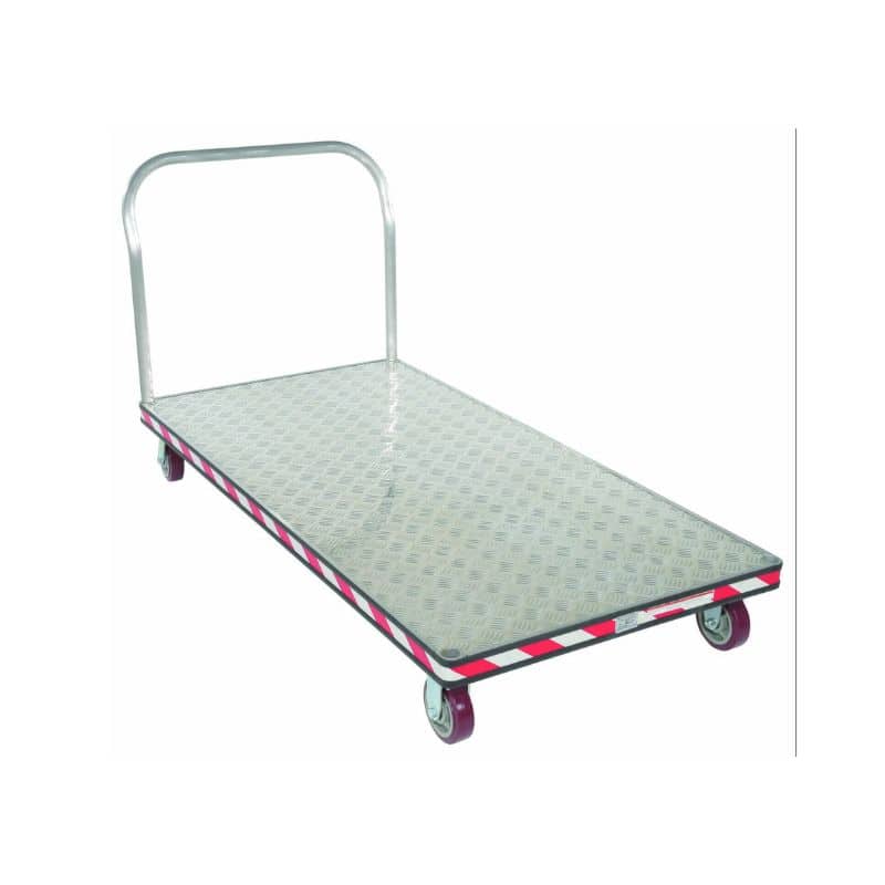Vestil Atp-C-3672 Aluminum Heavy Duty Tread Plate Platform Truck