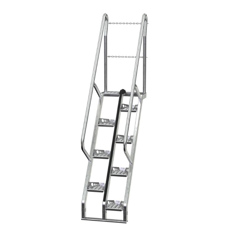 Vestil Ats-5-56-Hdg Galvanized Alternate Tread Stair
