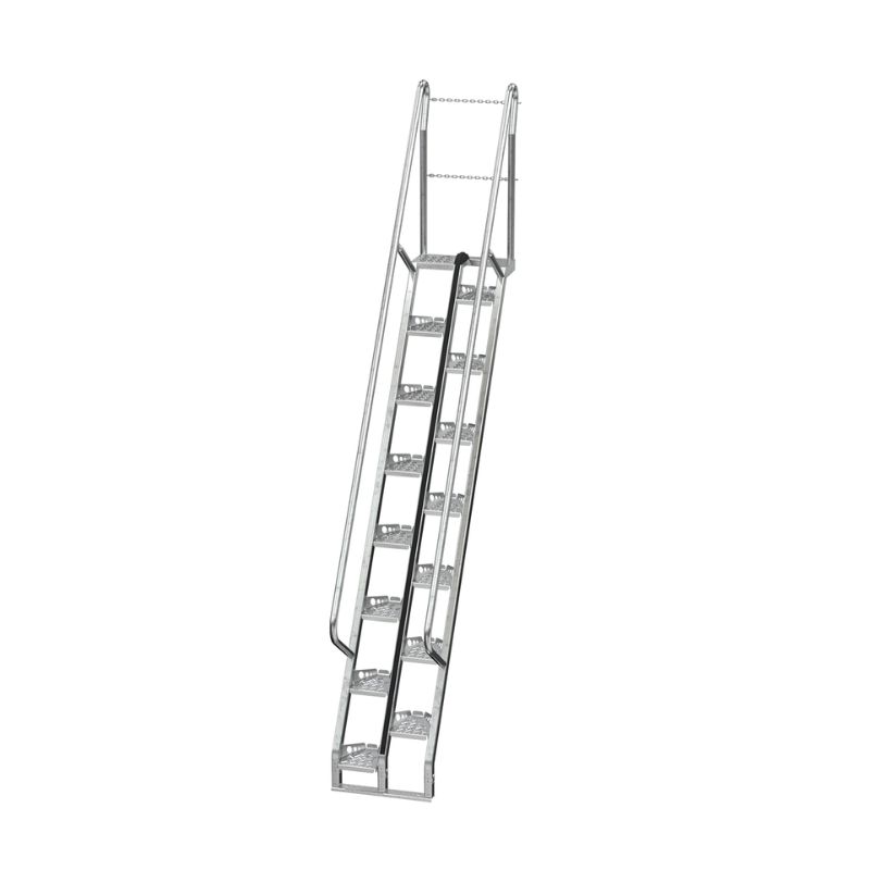Vestil Ats-9-56-Hdg Galvanized Alternate Tread Stair