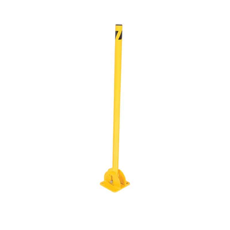 Vestil Bol-Fd-36-Y Steel Fold-Down Galvanized Bollard
