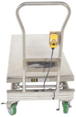 Vestil Cart-1000-Ld-Dc-Ss Stainless Steel 12V Dc Long Deck Cart 2