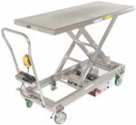 Vestil Cart-1000-Ld-Dc-Ss Stainless Steel12V Dc Long Deck Cart