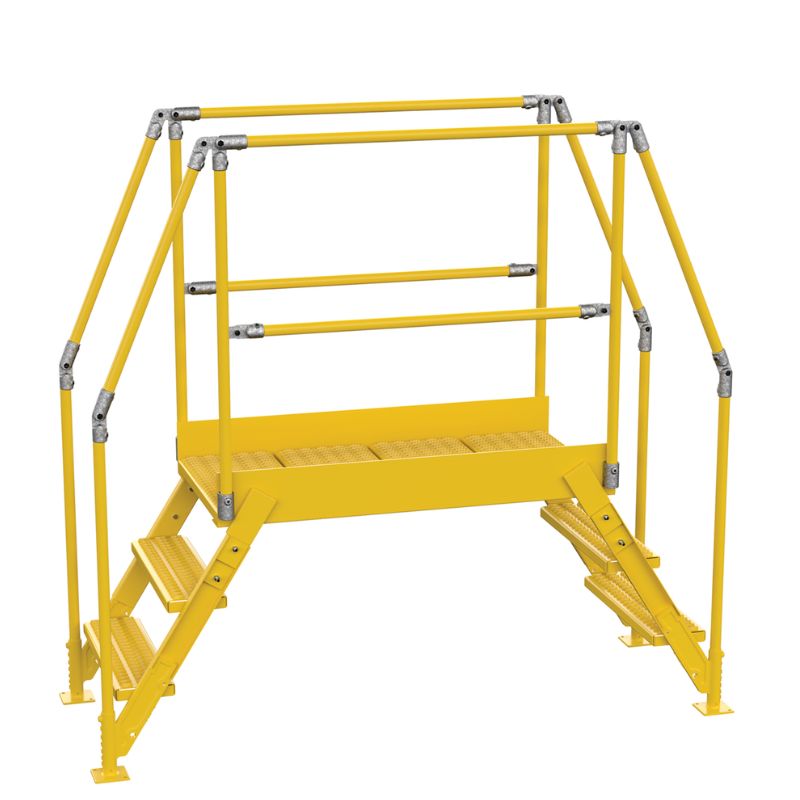 Vestil Col-3-26-33 Steel Crossover Ladder