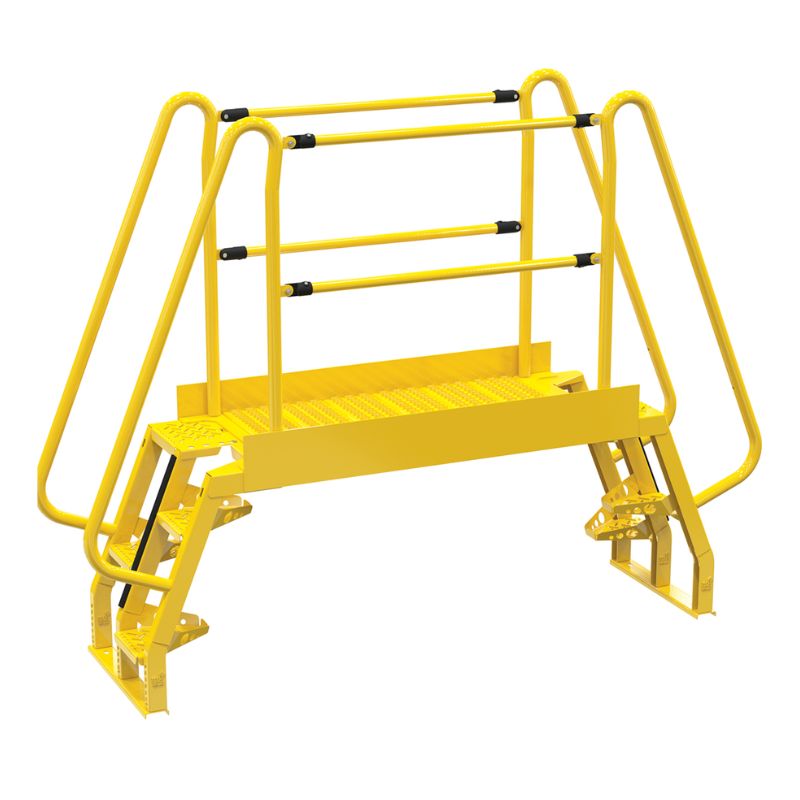 Vestil Cola-2-68-56 Steel Alternating Crossover Ladder
