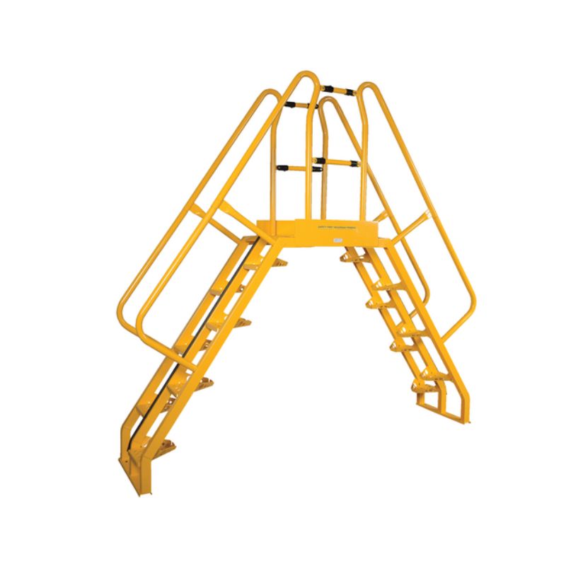Vestil Cola-5-56-20 Steel Alternating Crossover Ladder