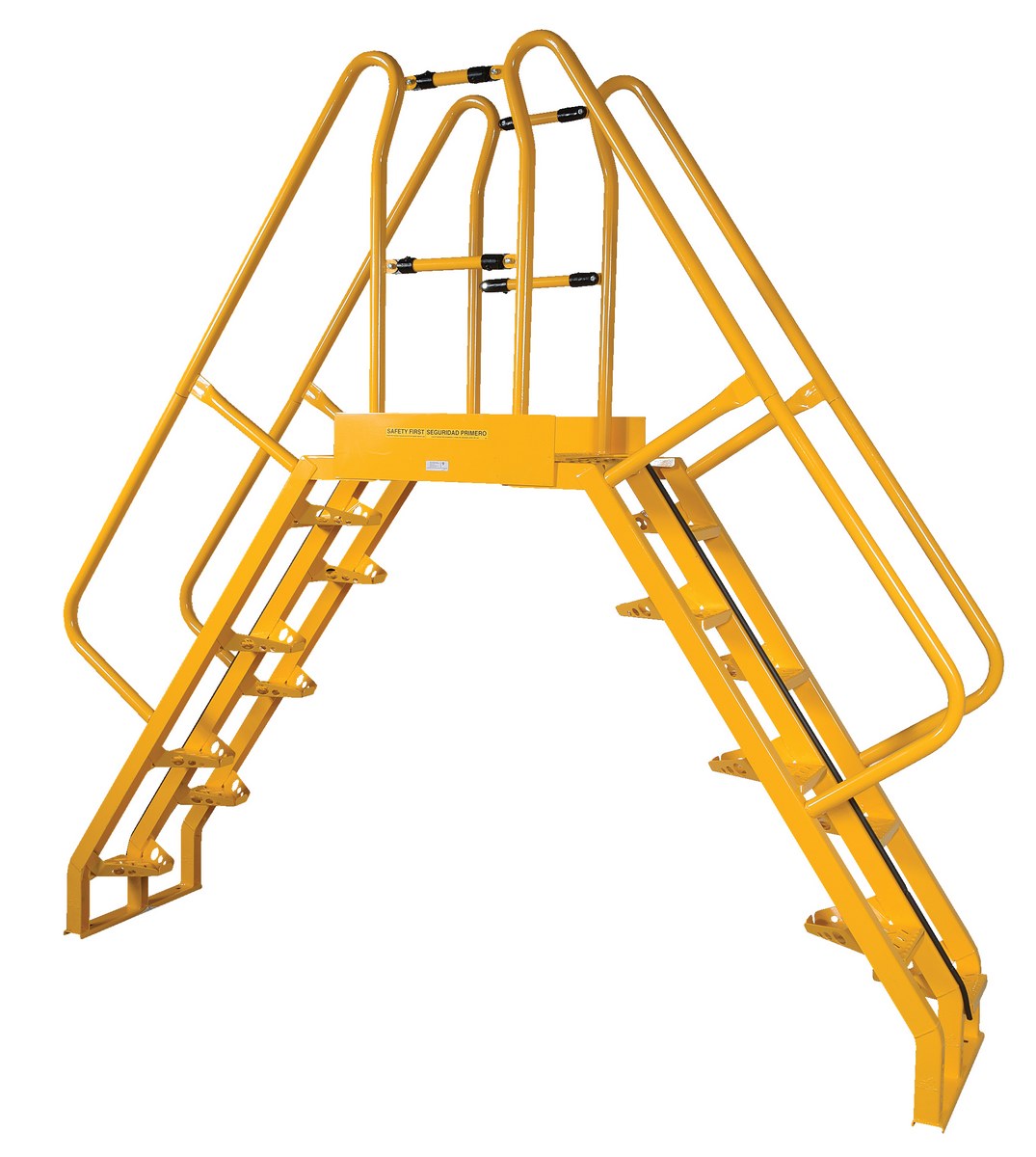 Vestil Cola-5-56-20 Steel Alternating Crossover Ladder 1