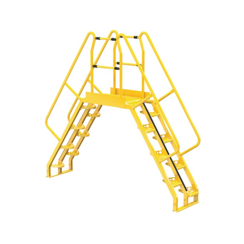 Vestil Cola-5-56-32 Steel Alternating Crossover Ladder