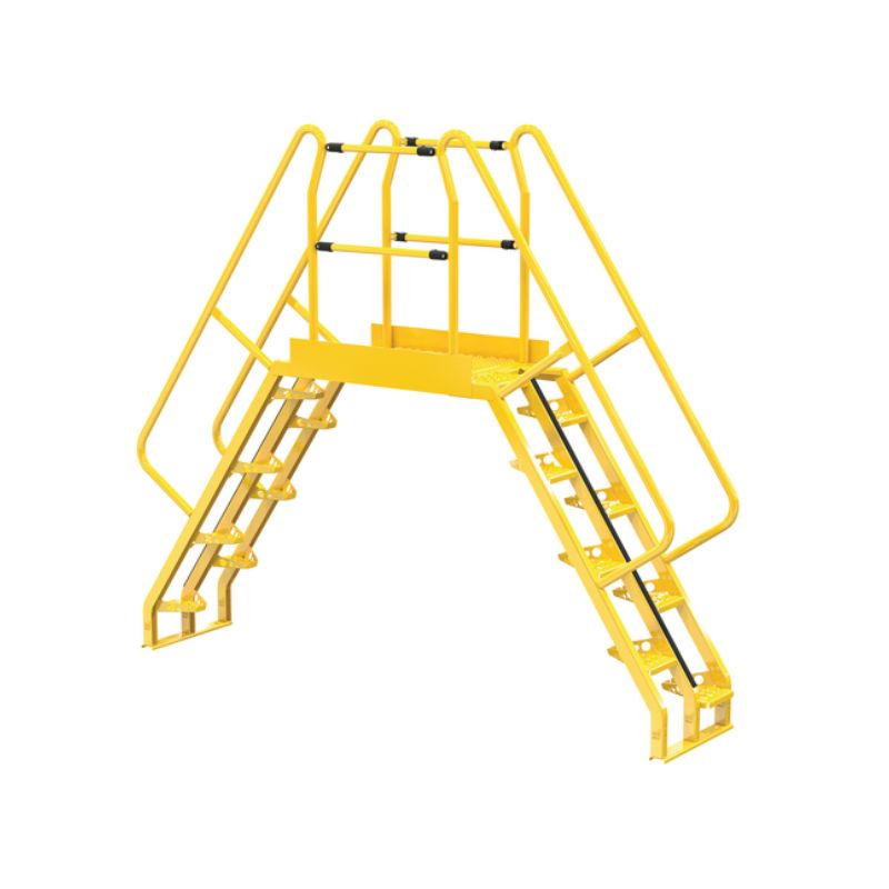 Vestil Cola-5-56-44 Steel Alternating Crossover Ladder
