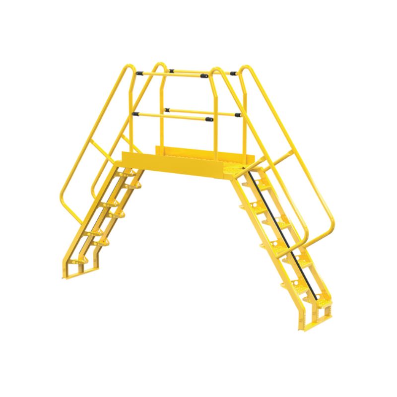 Vestil Cola-5-56-56 Steel Alternating Crossover Ladder