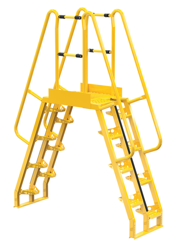 Vestil Cola-5-68-20 Steel Alternating Crossover Ladder