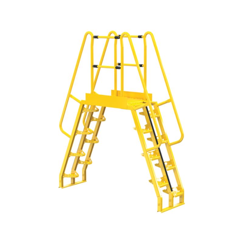 Vestil Cola-5-68-32 Steel Alternating Crossover Ladder
