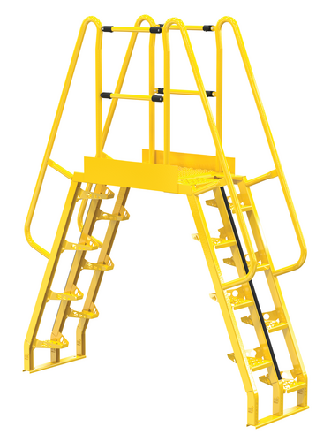Vestil Cola-5-68-32 Steel Alternating Crossover Ladder