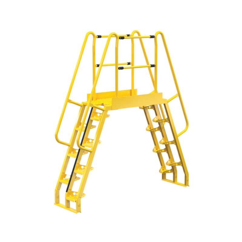 Vestil Cola-5-68-44 Steel Alternating Crossover Ladder
