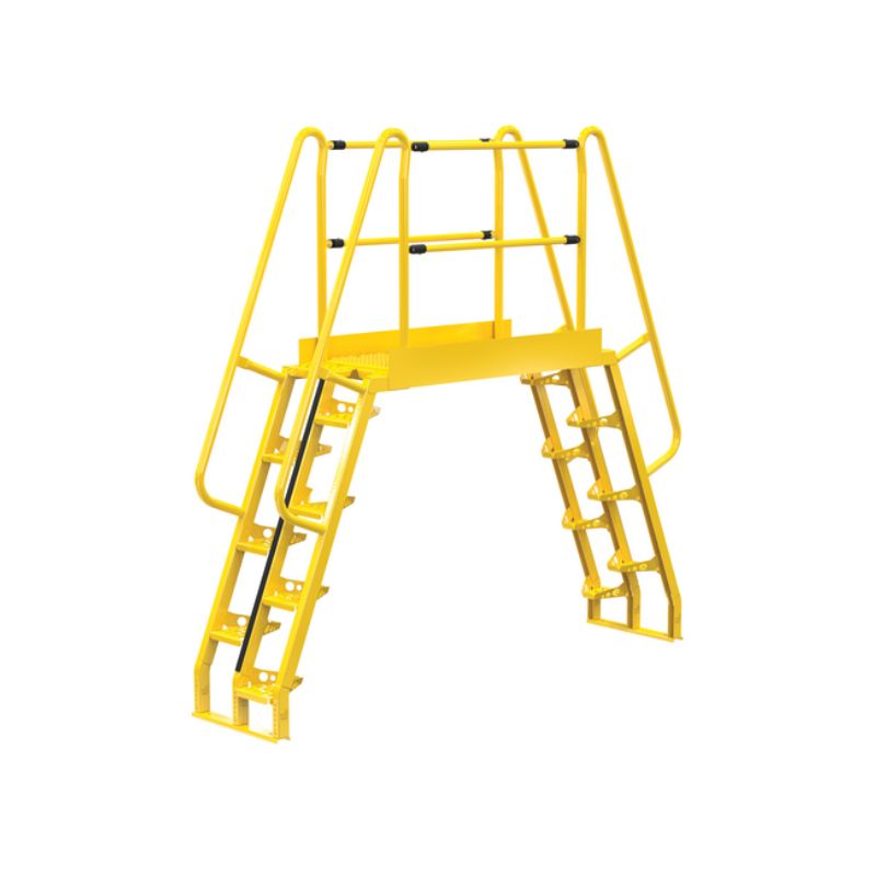 Vestil Cola-5-68-56 Steel Alternating Crossover Ladder