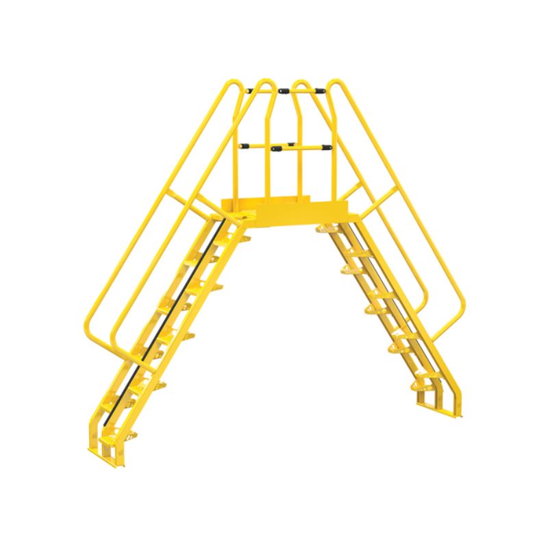 Vestil Cola-6-56-32 Steel Alternating Crossover Ladder