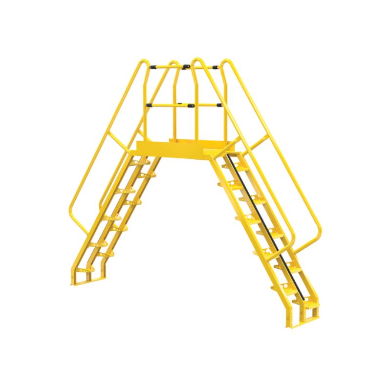 Vestil Cola-6-56-44 Steel Alternating Crossover Ladder