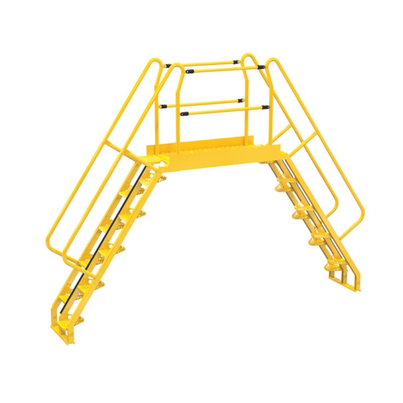 Vestil Cola-6-56-56 Steel Alternating Crossover Ladder
