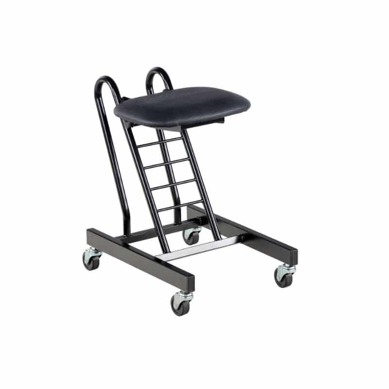 Vestil Cpro-100 Steel Height Ergonomic Worker Chair