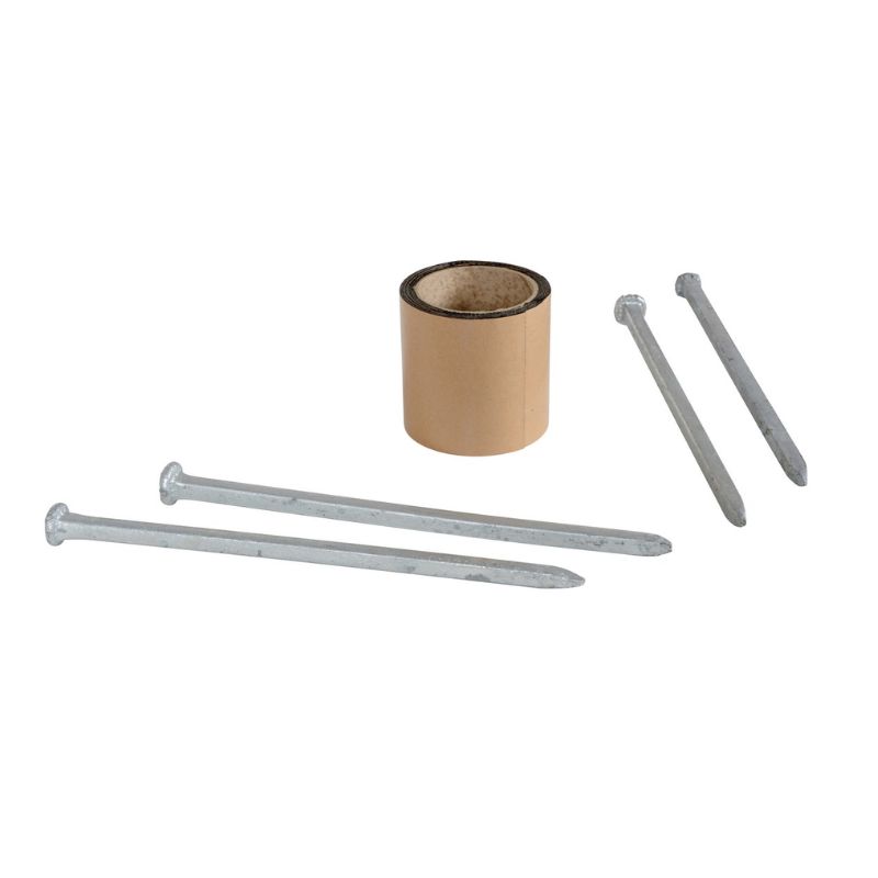 Vestil Cs-Ak-4 Car Stop Asphalt Hardware Kit 4 Spike