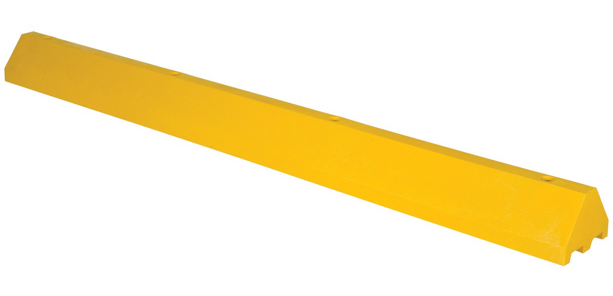 Vestil Cs-Tb96-Y Recycled Plastic Truck Stop 1