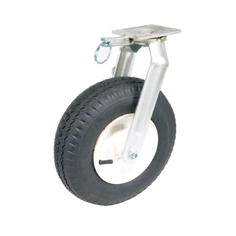 Vestil Cst-Pn-12X3.5-S-4L Pneumatic Swivel With 4-Position Lock Caster