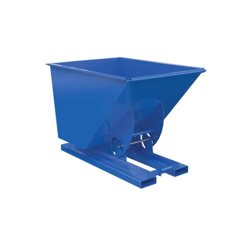 Vestil D-100-Hd-Nb Steel Heavy Duty No Bump &Amp; Dump Hopper