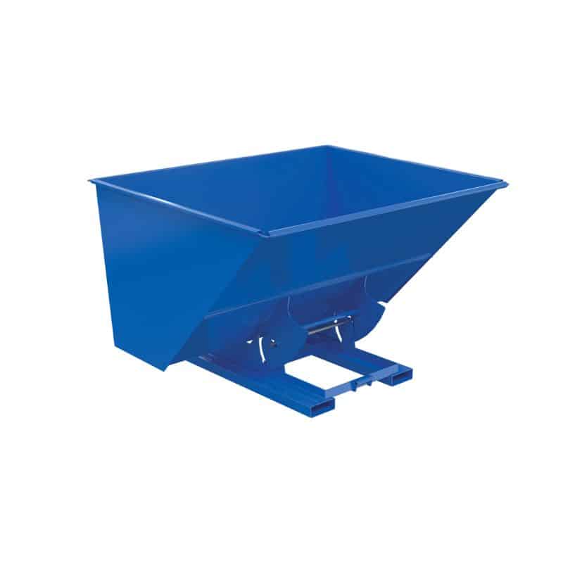 Vestil D-300-Md-Nb Steel Medium Duty No Bump And Dump Hopper