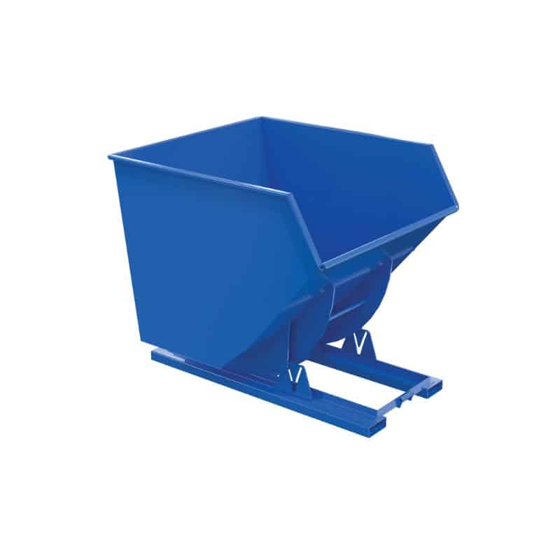 Vestil D-350-Hd-Nb Steel Heavy Duty No Bump And Dump Hopper
