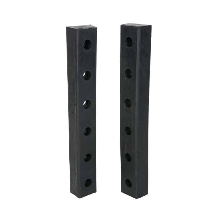 Vestil Dbe-30-2 Hardened Molded Rubber Bumper