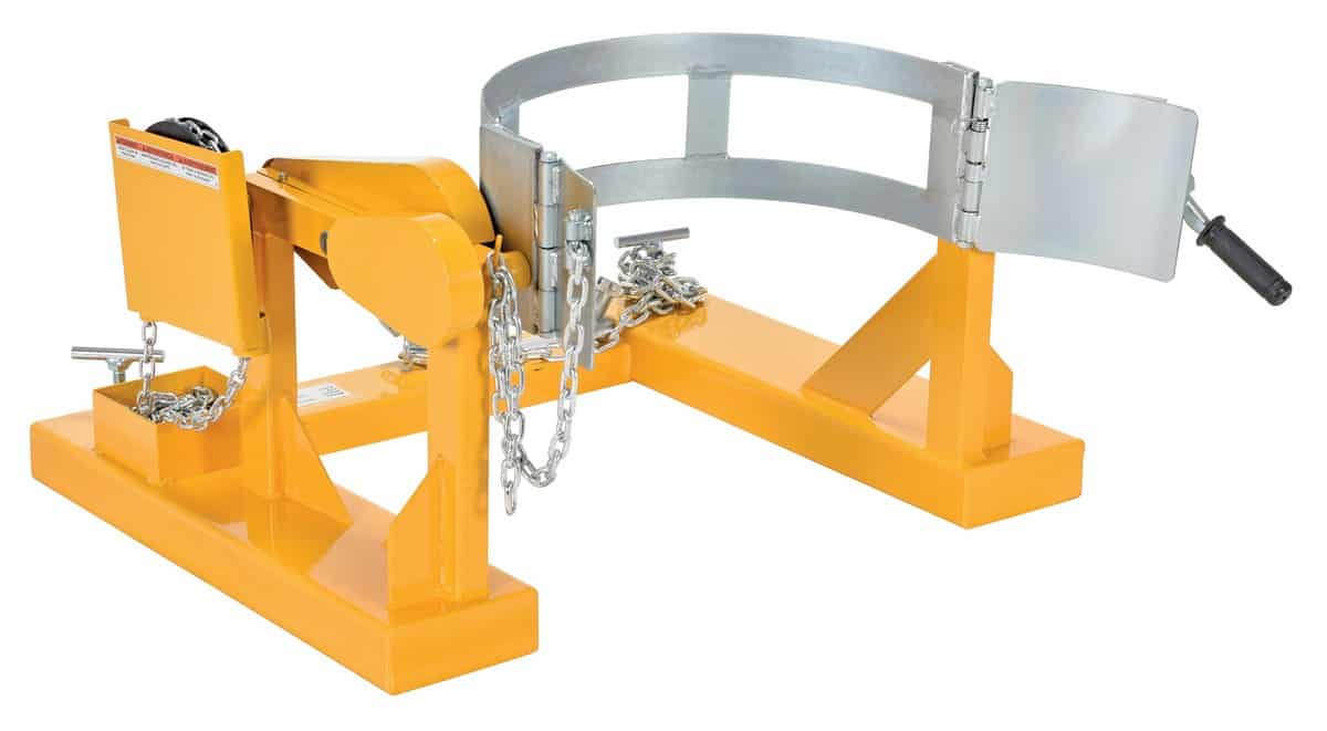 Vestil Dcr-205-15 Fork Truck Drum Carrier Rotator For Steel Drums 1