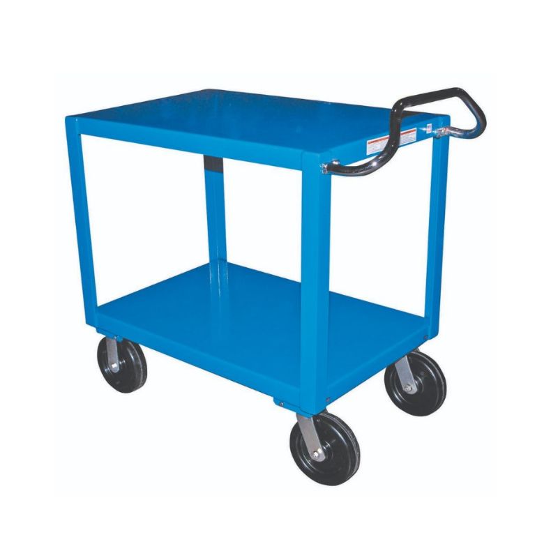 Vestil Dh-Ph4-3060 Heavy Duty Ergo Handle Cart With Gfn Casters