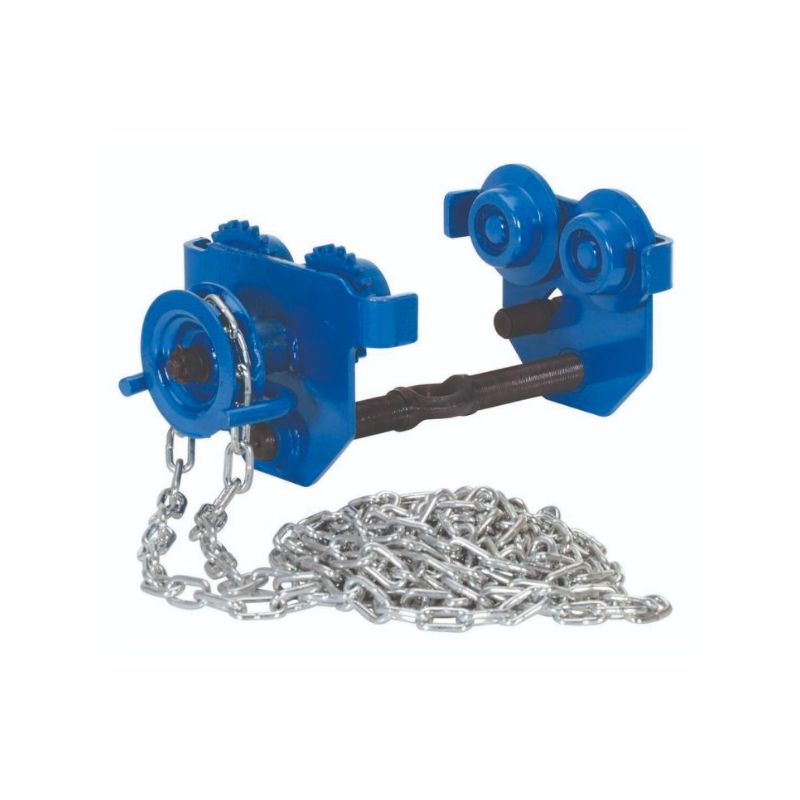 Vestil E-Mt-1-C Steel Geared Eye Manual Trolley