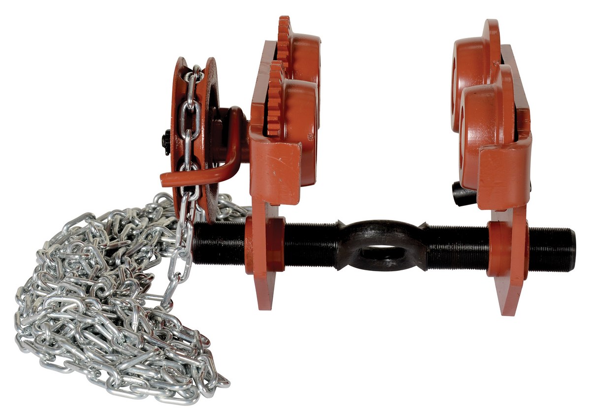 Vestil E-Mt-4-C Steel Geared Eye Manual Trolley 2