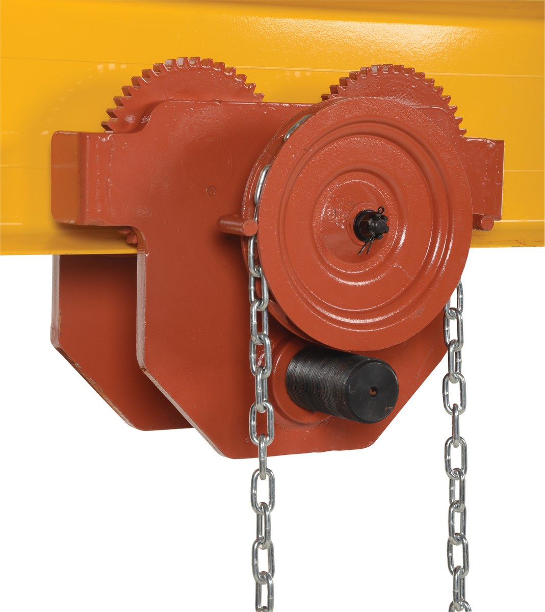 Vestil E-Mt-8-C Steel Geared Eye Manual Trolley 3