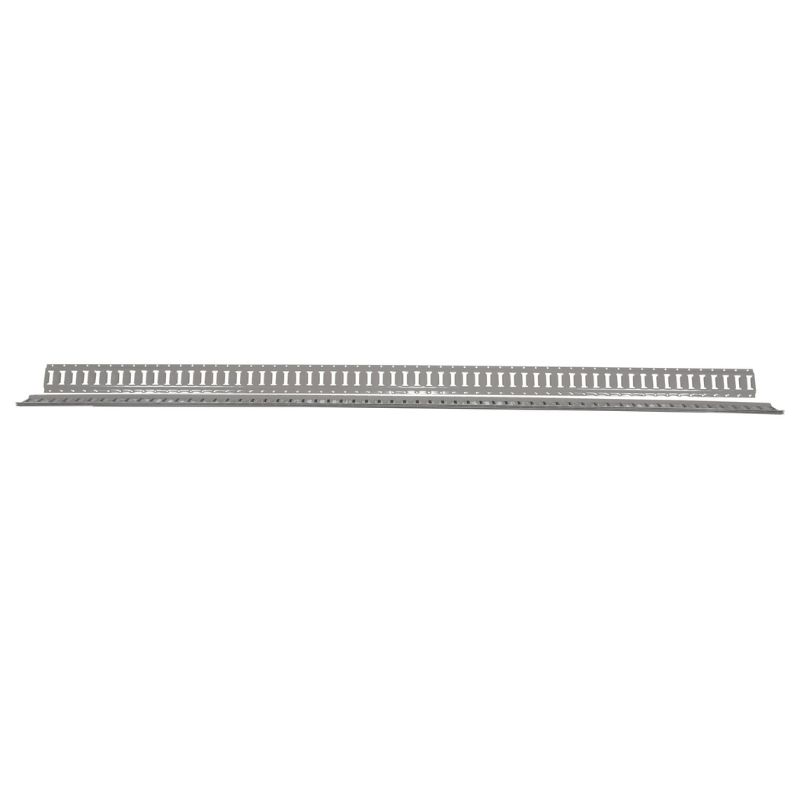 Vestil E-Trk-10-Gy-6Pk Steel E-Track