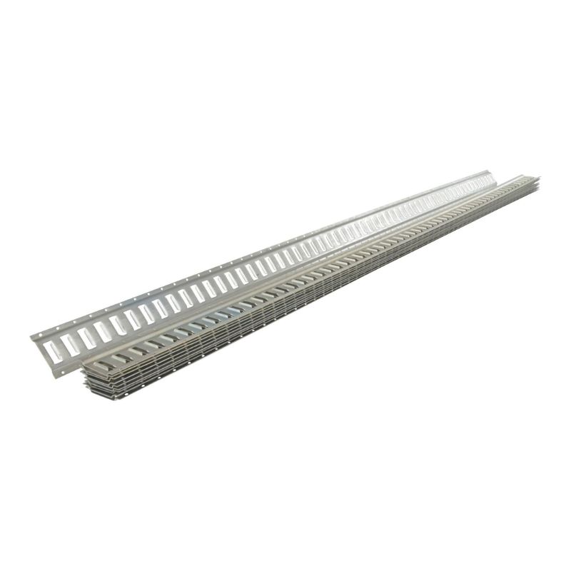 Vestil E-Trk-10-Zn-10Pk Steel Zinc Plated E-Track