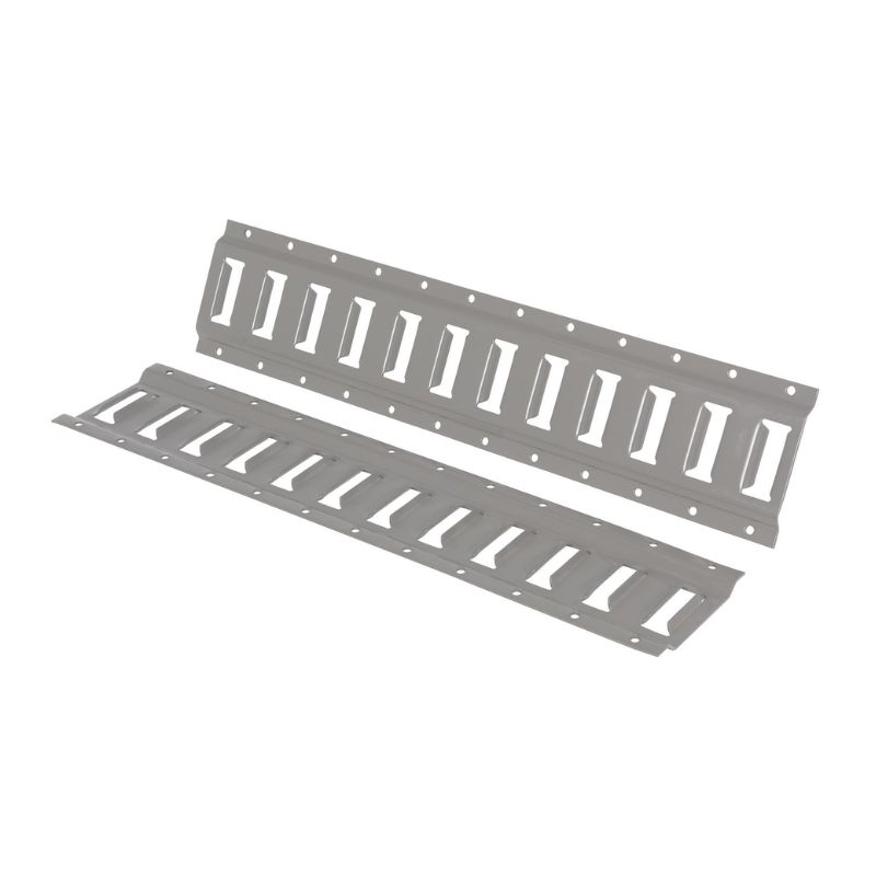 Vestil E-Trk-2-Gy-2Pk Steel E-Track