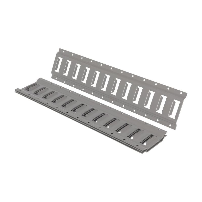 Vestil E-Trk-2-Gy-4Pk Steel E-Track