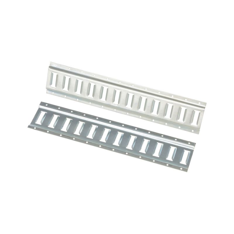 Vestil E-Trk-2-Zn-2Pk Steel Zinc Plated E-Track