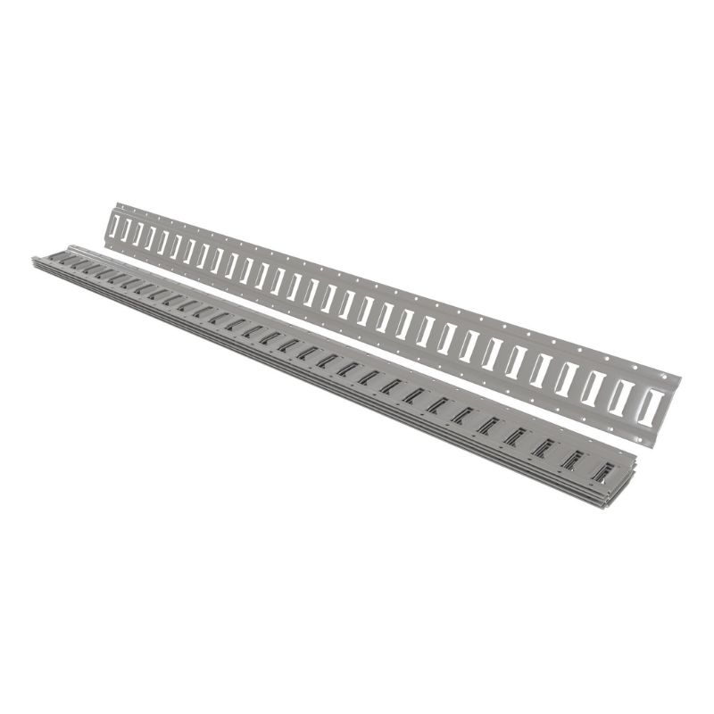 Vestil E-Trk-5-Gy-6Pk Steel Zinc Plated E-Track