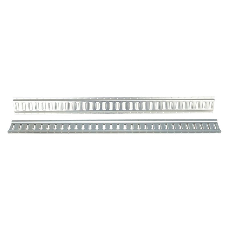 Vestil E-Trk-5-Zn-4Pk Steel Zinc Plated E-Track