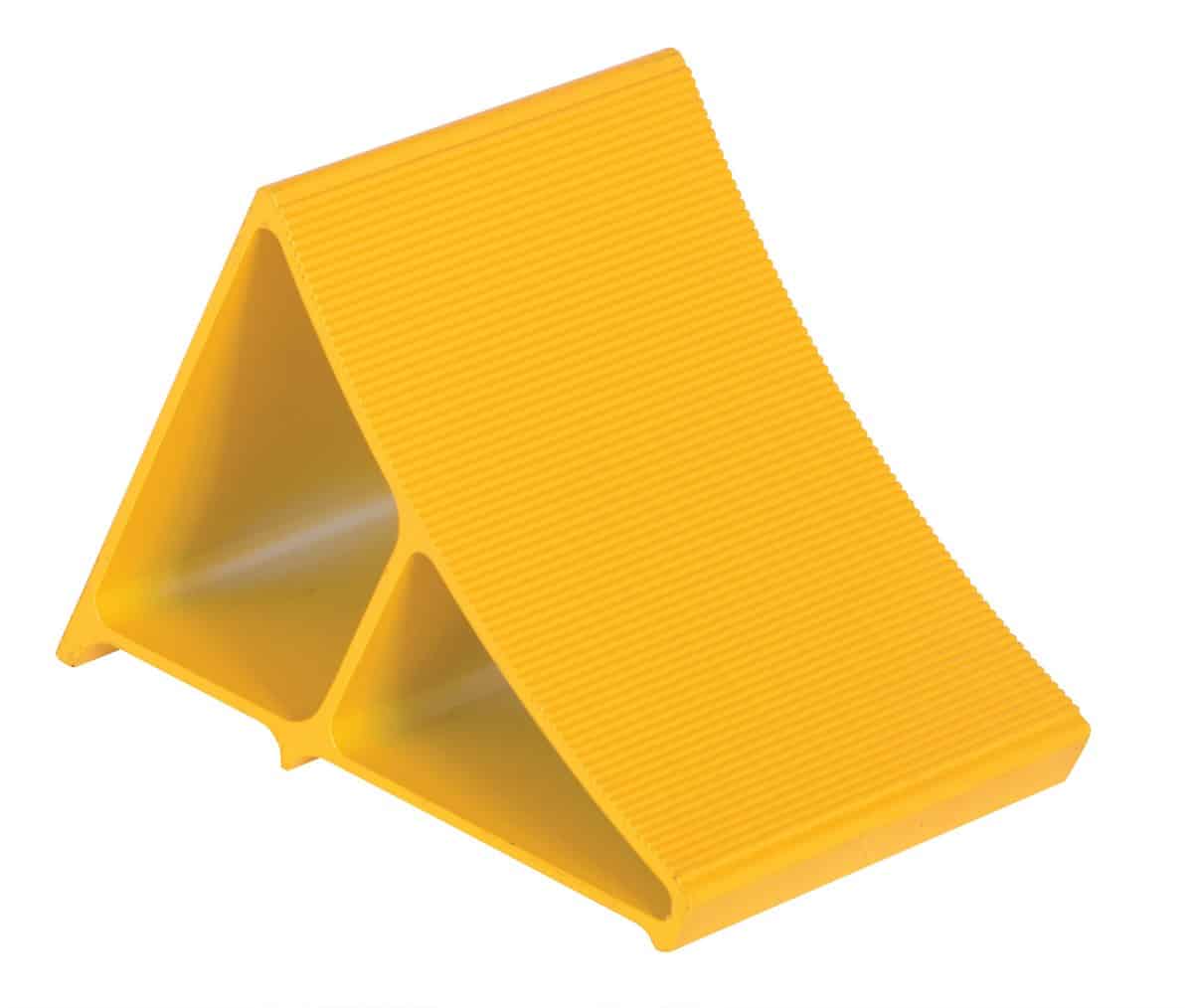 Vestil Ealum-Yel Aluminum Wheel Chock 1