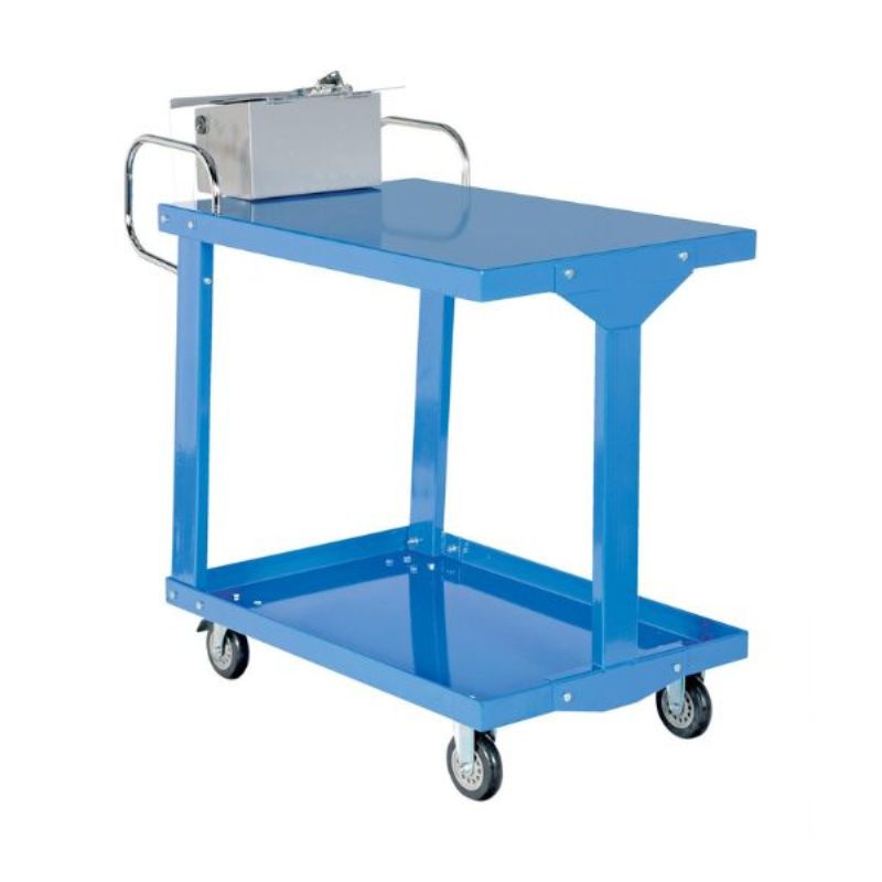 Vestil Easy-A-2436-Wt Easy Access Stock Truck With Work Table