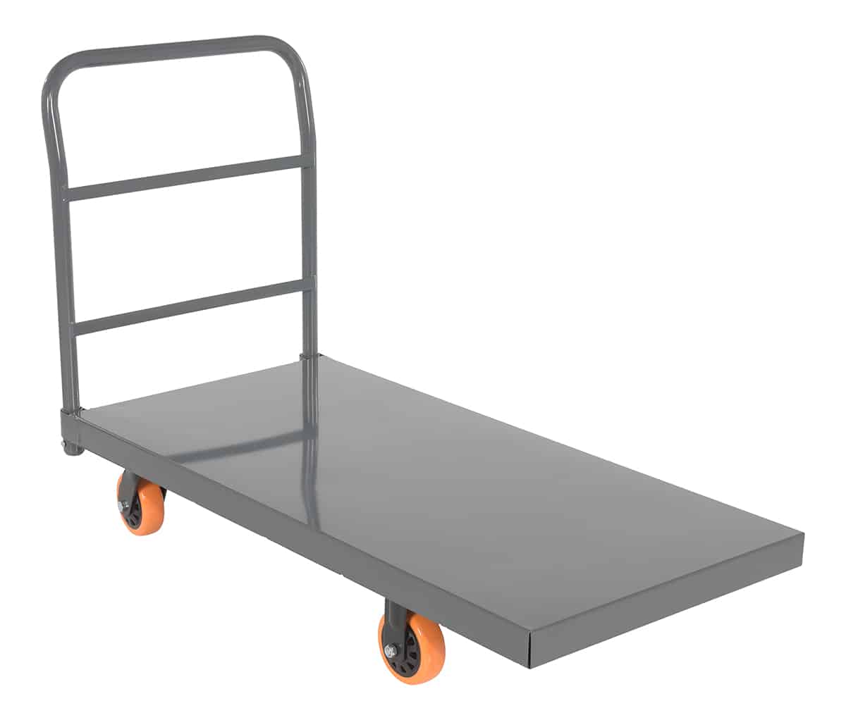 Vestil Ecspt-2448-C1B Steel Smooth Deck Platform Truck 1